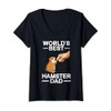 Womens Funny Hamster Design For Men Dad Father Dwarf Hamster