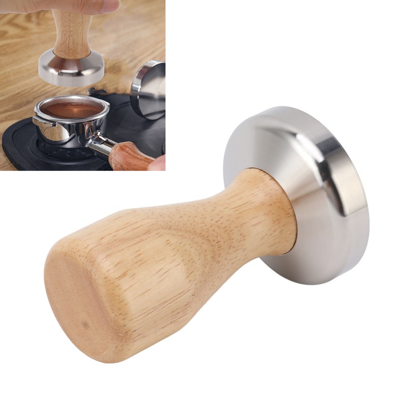 Coffee Tamper 304 Stainless Steel Base Coffee Powder Bean Press