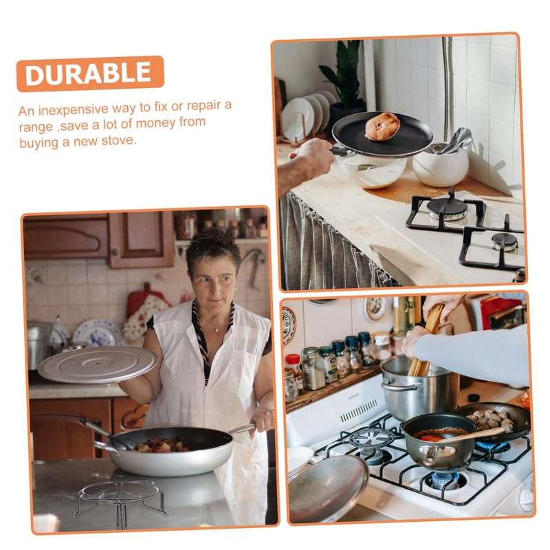 LABRIMP 5pcs Aluminium Alloy Cooker Stove Control Knobs Replacement Knobs