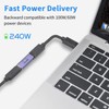Poyiccot USB C Relay Adapter Female to Female USB Type