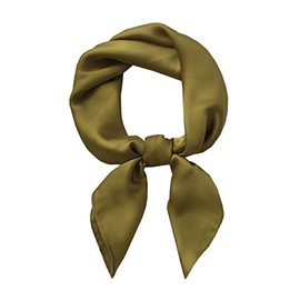 KOOYOL Women's Silk Scarf, Silk, Lightweight Silk Scarf, Bandana, Headscarf, Elegant Scarf, Gift for Women, J#