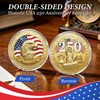 USA 250th Anniversary Commemorative Coin, American Eagle Collectible Coin