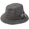 Hanna Irish Tweed Walking Hat-Grey-L