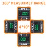 Digital Angle Finder Magnetic,4 of 90° Measuring Range Mini Digital