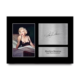HWC Trading A4 Marilyn Monroe Some Like It Hot Gifts Printed Signed Autograph Picture for Movie Memorabilia Fans