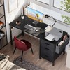 Casaottima 48" Small Computer Home Office Desk for Bedroom with