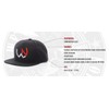 Welder Nation 3D Mesh Back Hat, Wool Blend Snapback, Black/White/Red