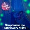 Bed Canopy for Girls Bed with Glowing Stars - Princess