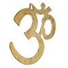 Zap Impex Hanging Brass Om Collectible Decorative Figurine Gift 17