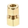sourcing map Compression Tube Fitting G1/2 Female Thread x 12mm