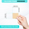 MedVance TM Silicone - Silicone Adhesive Foam Absorbent Dressing, 2"x2",