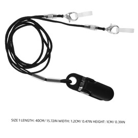 KOMBIUDA Hearing Amplifier Loss Lanyard for Seniors and Secure Ear-back Style Holder Fit Prevents Device Loss and Falling Compatible Hearing Devices