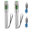 2PCS 100KM Visual Fault Locator for Fiber Optic Cables, VFL