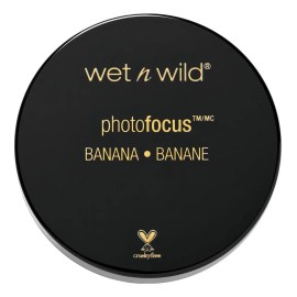 Polvo suelto matificante tono Banana larga duración sin flashback apto para piel con acné Wet n Wild Photo Focus