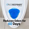 Diversey Ekcos EKS-3B-12 ekcoscreen 60 Day Premium Anti-Splash Urinal Screen,