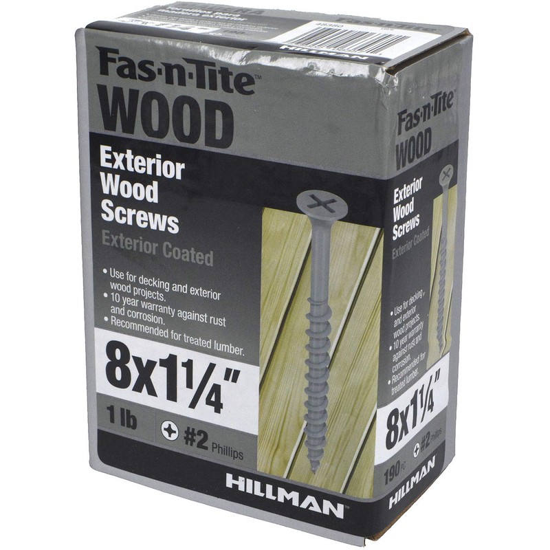 HILLMAN FASTENERS 48380 LB 1.25" Extension Wood Screw