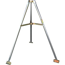 5' Tripod for Masts up to 2-1/4" - Made of Heavy Duty 1-1/4" Tubing - EZ 48-5AW