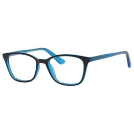 ENHANCE EN4054 WOMEN'S EYEGLASSES 47-16-135 BLACK/BLUE CRYSTAL WITH SOFT CASE
