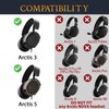 SOULWIT Flexible Fabric Replacement Headband for SteelSeries Arctis 3/Arctis 5