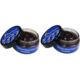 FeetPeople Premium Shoe Cream 1.5 Oz, 2 Pack, Cordovan