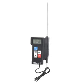 Termómetro digital, EM502C Termómetro electrónico digital profesional Termómetro para alimentos con sonda para plantación de invernaderos, gestión de 