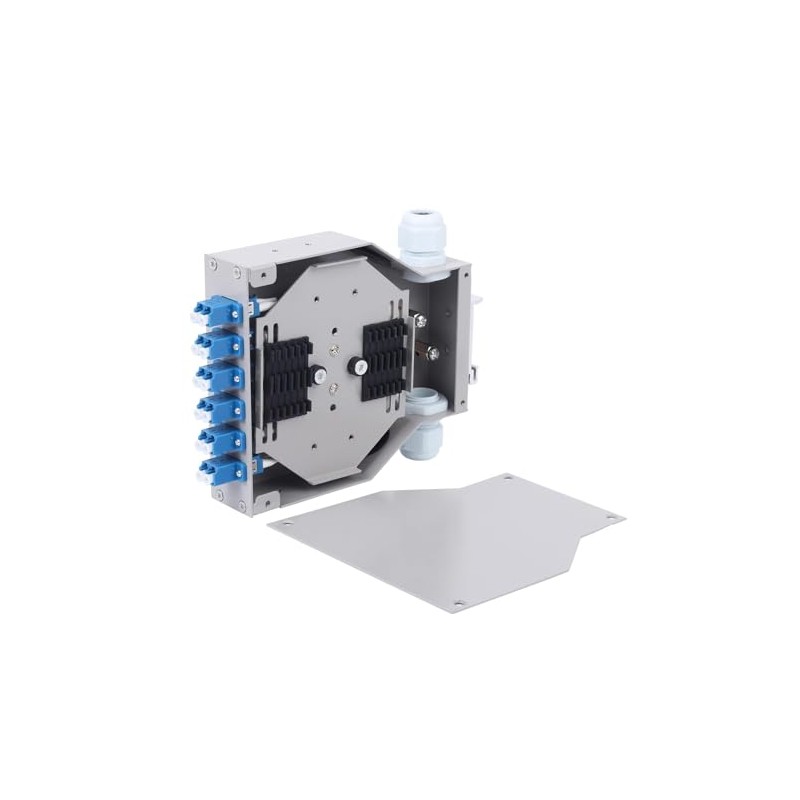 fyboptwu - 12 Fibers LC Singlemode DIN Rail Fiber Optic