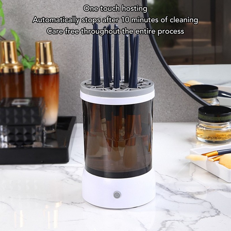 Electric Makeup Brush Cleaner Machine USB Automatic Cosmetic Brush Cleaner