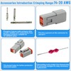 659PCS Deutsch Connectors Kit, 2/3/4/6/8/12 Pin DT Connectors, Size 16
