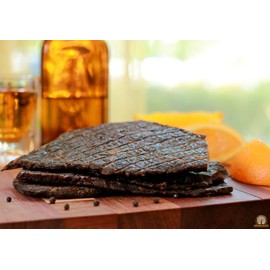 Mahogany Smoked Meats: Chipotle Bourbon Beef Jerky - 16oz
