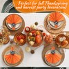 Remerry Fall Thanksgiving Napkin Rings Set of 24 Pumpkin Napkin