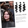 Mikinona 3pcs Body Wave Hair Bundle Synthetic Extensions for Women