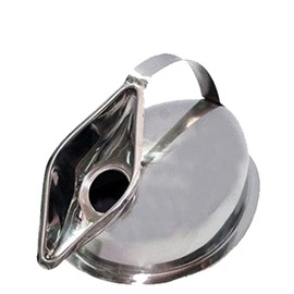 Natiq Ind Thicken Stainless Steel Male Urinal for Women, Bedridden Patients, Elderly Men, Medical Use