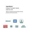 Eden Organic Pumpkin Seeds, Shelled, Dry Roasted and Lightly Sea
