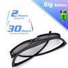 2 Pack DLP Link 3D Glasses for Projector, ELEPHAS 144Hz