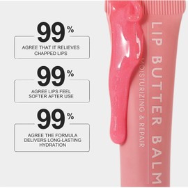 Bálsamo Labial Con Color, 4 Unidades, Hidratante Natural, Con Manteca De Karité, Ideal Para Labios Secos.