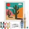 FREEBLOSS DIY Punch Needle Kits for Beginners Desert Pattern Embroidery