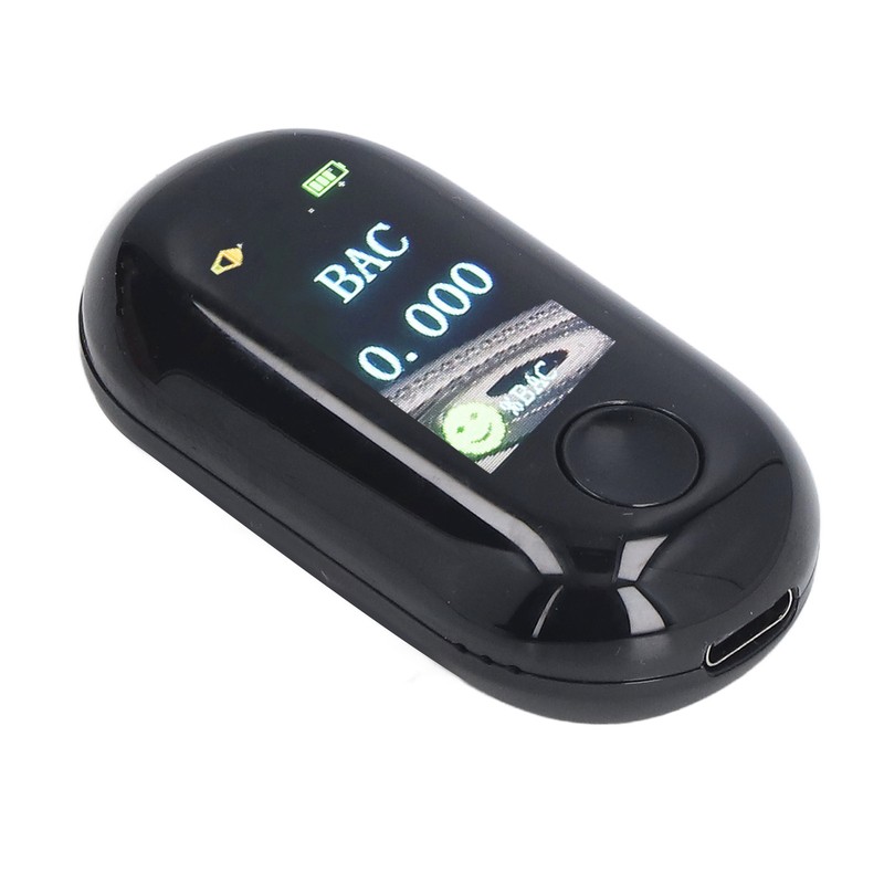 Alcohol Tester USB Charging Contactless Accurate Mini Breath Alcohol Detector