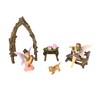 Musical Sisters Fairy Garden Set: 7 Pieces Miniature Fairy Garden