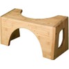 Squatty Potty Bamboo Flip Bathroom Toilet Stool - 7 and
