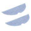 kwmobile 2x Replacement Mop Cloths Compatible with Roborock S7 /
