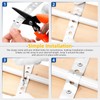Glarks 54pcs 11/16inch x 10Feet Galvanized Metal Pipe Strap with