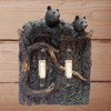 Wall Plate Cover in Black Bear Climbing on Tree Branch