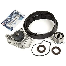 Domestic Gaskets DG-8614994377 Timing Belt Water Pump Kit Compatible With/Replacement For 88-95 Honda Civic CRX 1.5 D15B7 D15B2 D15B6