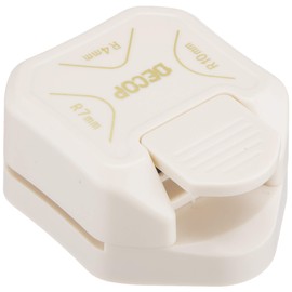 DECOP 4109916 3-Way Corner Punch, White