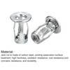 M5 Jack Nuts, 10pcs Threaded Insert Nut Carbon Steel Rivet