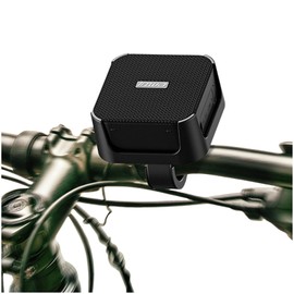 XUMIUZIY Tragbarer Bluetooth Lautsprecher für Fahrrad, Bluetooth Lenkerlautsprecher, 10H Spielzeit, IPX7 Wasserdicht, Eingebautes Mikrofon, Drahtlosen Fahrradlautsprecher Zum Radfahren