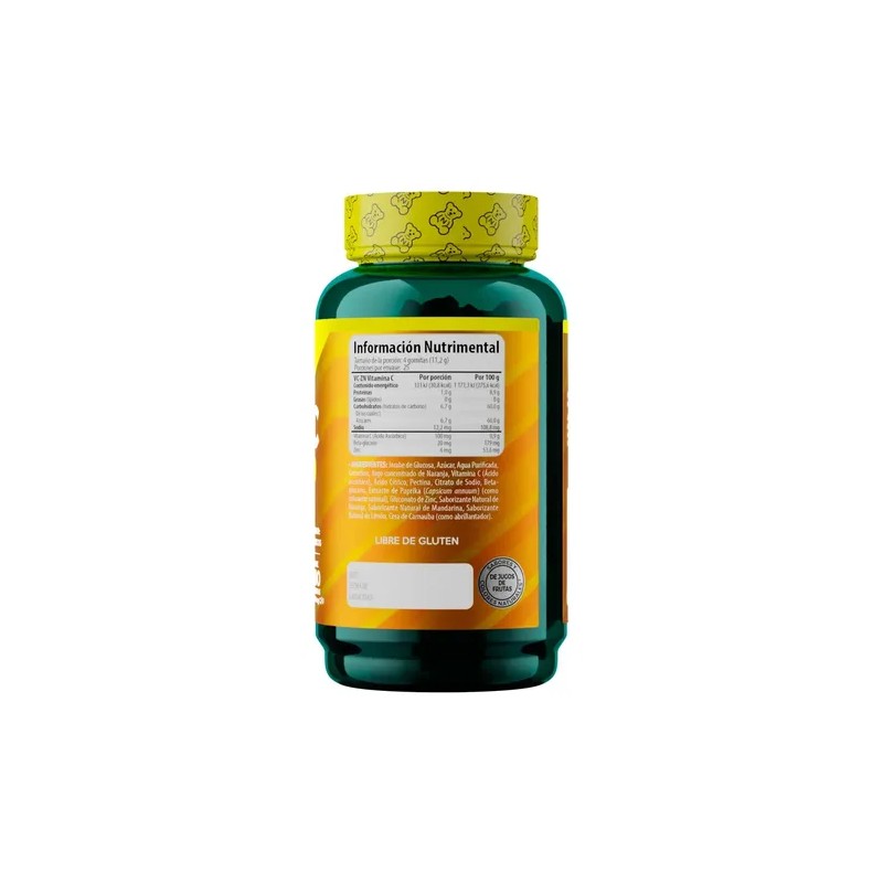 Solanum Nutrioso Vitamina C + Zinc 100gomitas Para Niños Sabor