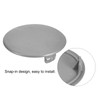 sourcing map 40Pcs Hinge Hole Covers, 35mm(1 3/8") Dia Plastic