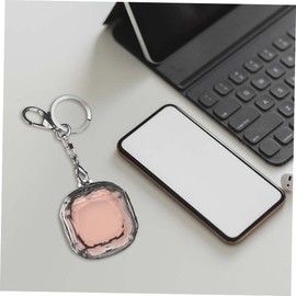 TEHAUX 1pc Transparent Protective Case for Earphone Storage Pouch Shockproof Moisture Resistant High End Material Convenient Keychain Design