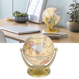 VBESTLIFE Educational Globe, Geography Learning Political Map, Modern Desktop Decoration, Suitable for Home, School and Office Decoration